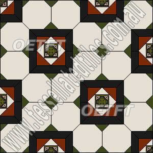 tessellated floor pattern  cremmorne